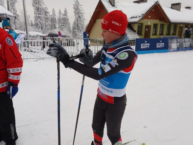 Zawodnik WSS Wisła przed startem - fot. mat. prasowe